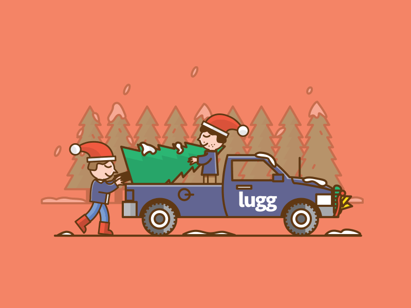 Lugg Christmas by Michael Norris on Dribbble