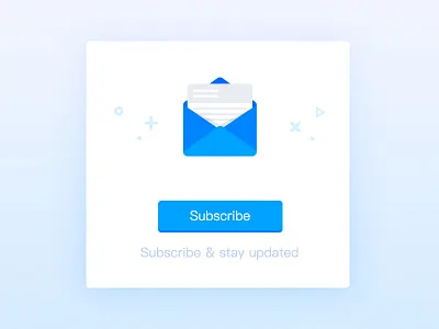 Day026 | Subscribe buttion email mail subscribe ui