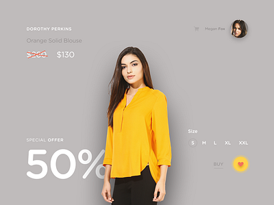 Special Offer clean concept dailyui day36 diffuse minimal shadow