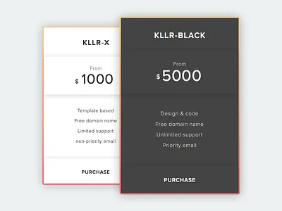 Pricing - Daily UI #030 (Sketch File) 030 dailyui freebie minimalist pricing pricing table sketch sketch app table
