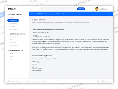 Documentation - User View design doc documentation documents illustration saas ui ui design ux ux design web design