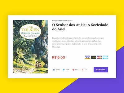 Bye Livro - Book Widget commerce shop startup weekend store ui web webdesign widget