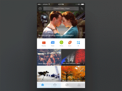 3d touch 3d touch flat flat design gif ios iphone ui user experience user interface ux video youku