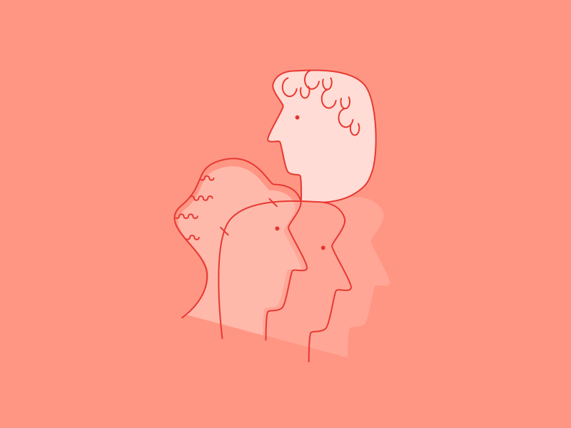 Meet character face illustration meet monterail vector