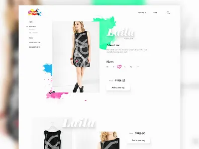 Desigual webshop blue clean colorful desigual flat green magenta mario modern simic