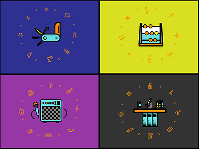 4 Important Qualities Of Ux Designer contrast icons line process usability user experience ux