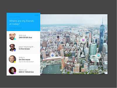 Daily Ui #020 - Location Tracker daily ui location tracker user interface