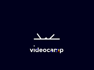 videocamp // logo & animation animation brand camp film logo mark motion movie photo trade video videocamp