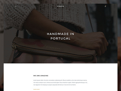 Minimal Shop Layout option ecommerce minimal theme woocommerce wordpress