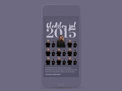 Merry christmas, albeit a tad late agency calendar christmas decorative iphone mobile mockup user