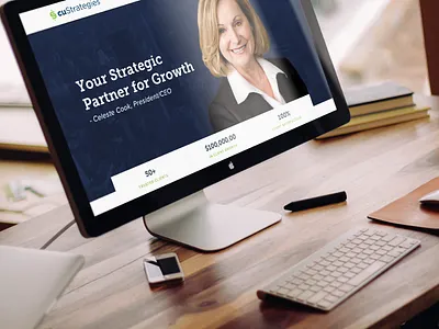 Consultant Website clean consultant credit union interface design money web