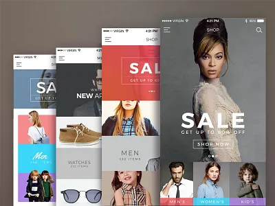 Next Ecommerce UI Kit category clean design ecommerce fashion ios iphone shop simple ui ui kit user interface