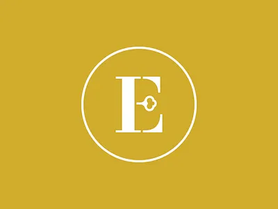 Logo for Imóveis Exclusive identity key logo mark monogram