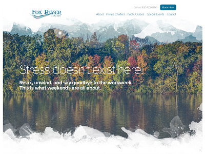 River Boat Tour Website bootstrap responsive web design website wordpress