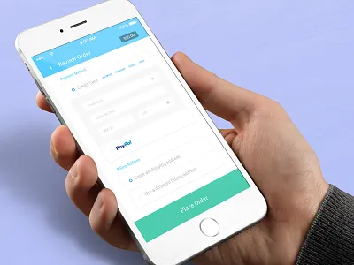 Daily UI Day 002 - Credit Card Checkout checkout credit card credit card checkout daily ui minimal mobile