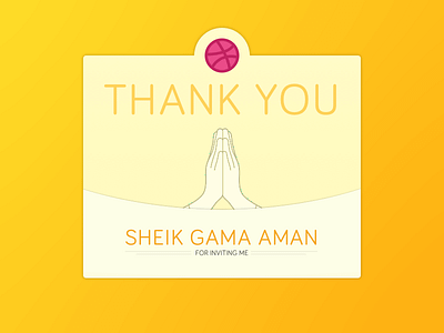 Hello Dribbble debut dribbble first shot hands illustration invite khuzema sketch thank you thanks