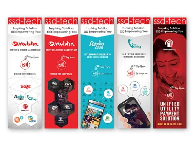 Digital Summit 2015 - X Banners event event branding graphic design print design rollup banners x banners