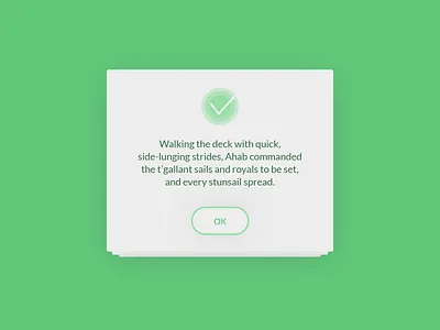 #10 :: Flash Message daily daily ui daily ui flat popup