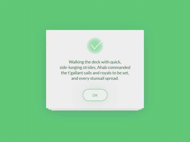 Example of #10 :: Flash Message