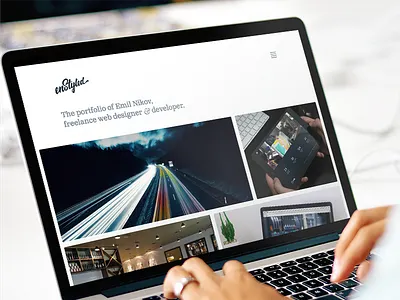 enStyled 2016 css design html portfolio responsive simple ui web