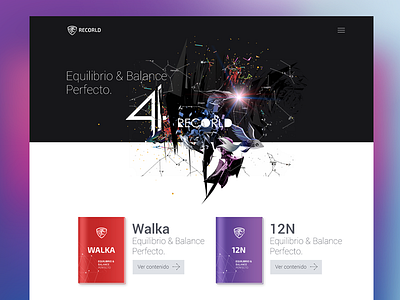 Recorld Screen design huancayo red web