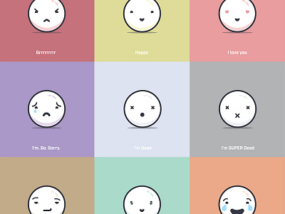 Daily Design 050 - Lil Faces Illustration Pack & GIVEAWAY character daily design giveaway illustration mockups