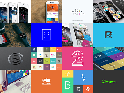 Shot 'n' Go // 2015 Dribbble Collection branding color dribbble icon logo portfolio shots ui web