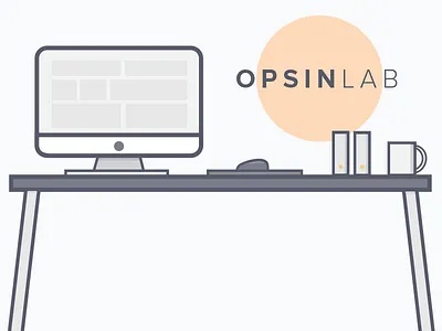 Quick Desk Illustration design desk icon illustration ui ux vector web