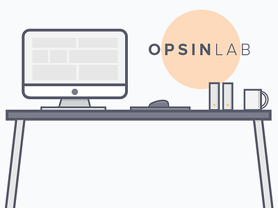 Quick Desk Illustration design desk icon illustration ui ux vector web