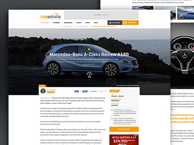 Car Review Site Article article car list page review website
