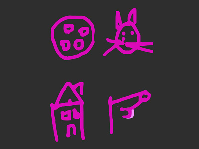 AH Drawful (Rooster Teeth) 2d ae ah cat cookie craftfig drawful gun house shirt