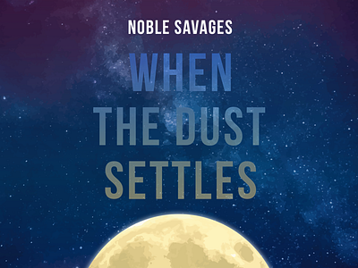 When The Dust Settles album art moon vector music sketch space vector svg vector album art