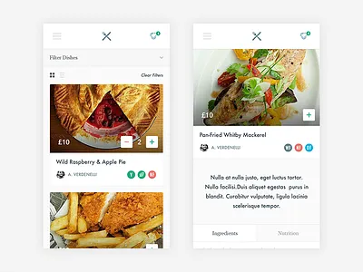 Responsive Takeaway Website app chelsea chelsea kitchen clean design interface mobile app responsive ui ux