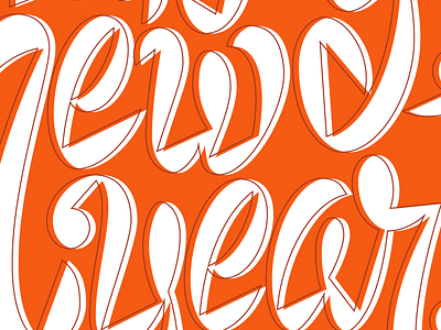 Type exploration bezier design lettering script type typography vector