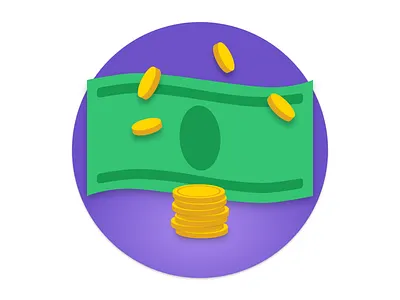 Mo' Money Mo' Problems - Sketch Freebie coins currency freebie icon illustration money note sketch