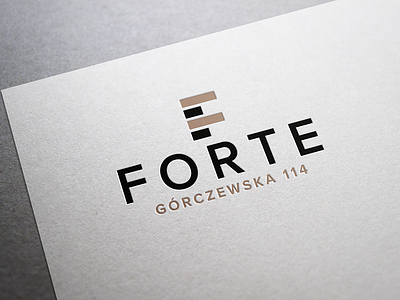 Forte Brand brand catalog collateral estate logo print rental