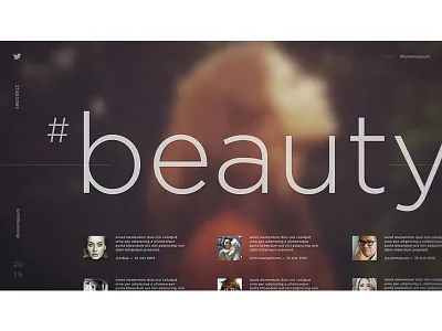 Twitter Film Styles design interactive motion type typography