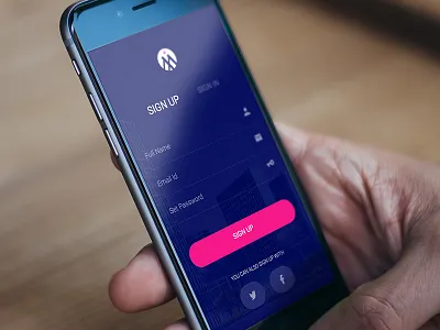 Signup Day #003 003 100 app challenge daily ios signup sketch ui ux