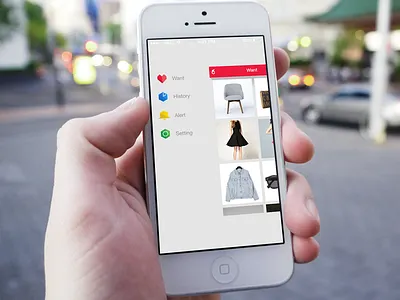 [old stuff 006] app design flat ios polygon shopping ui