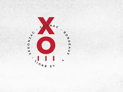 Cognac Segonzac cognac france logo typography