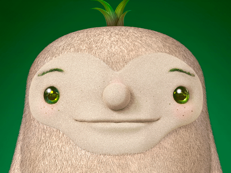 Monster 3d cg character illustration modo monster