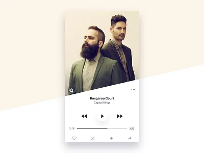TILT - Music Player ios kit music tilt ui