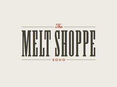 Melt Shoppe brand cheese grilled logo melt sandwich shoppe tampa