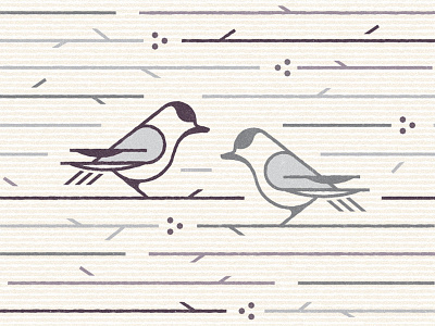 Winter Birds on some Branches berries birds branches color study season winter