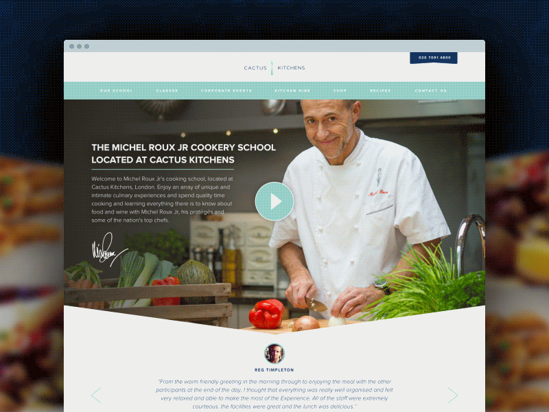 Cactus Kitchens cactus cooking design kitchens ui web