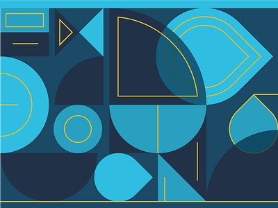 Pattern - Desktop Bg background blue desktop drop explration geometry line pattern water water drop yellow
