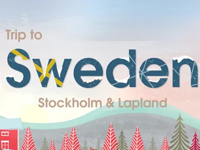 Trip to Sweden Title lapland stockholm swden