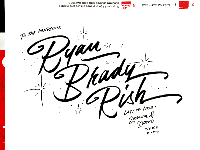 IndieGoGo Prints australia brush brush script lettering print the agsc