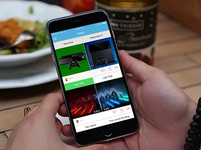 A vs B - Concept app avsb clean ios minimalist poll ui