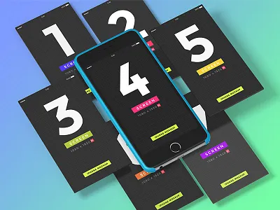 [FREE] UI Presentation Kit design download free iphone 6s mockup psd ui